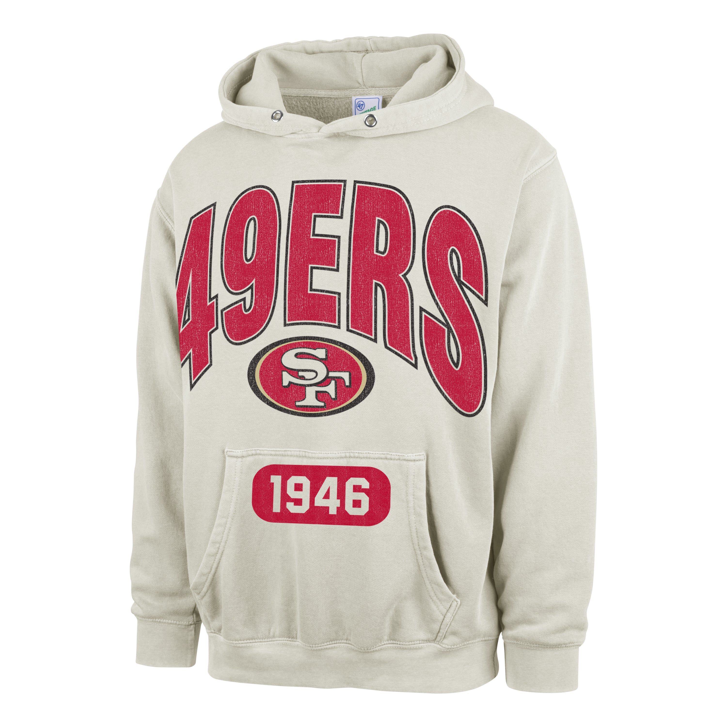 SAN FRANCISCO 49ERS GOATED VINTAGE DYE '47 PIERCE HOOD sold by 47