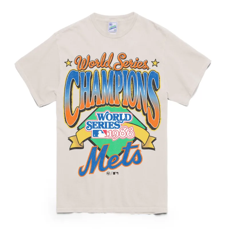 NEW YORK METS VIBE CHECK '47 VINTAGE TUBULAR BOYFRIEND TEE WOMENS sold by 47