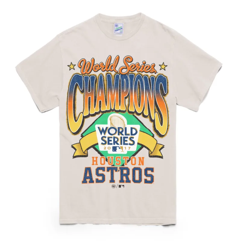 HOUSTON ASTROS VIBE CHECK '47 VINTAGE TUBULAR BOYFRIEND TEE WOMENS sold by 47