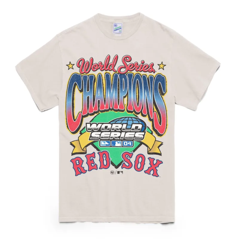 BOSTON RED SOX VIBE CHECK'47 VINTAGE TUBULAR BOYFRIEND TEE WOMENS sold by 47