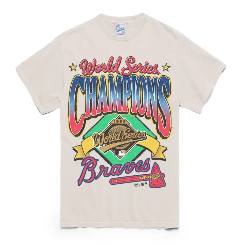 ATLANTA BRAVES VIBE CHECK '47 VINTAGE TUBULAR BOYFRIEND TEE WOMENS sold by 47