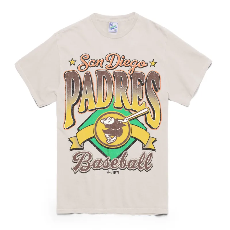 SAN DIEGO PADRES VIBE CHECK '47 VINTAGE TUBULAR BOYFRIEND TEE WOMENS sold by 47
