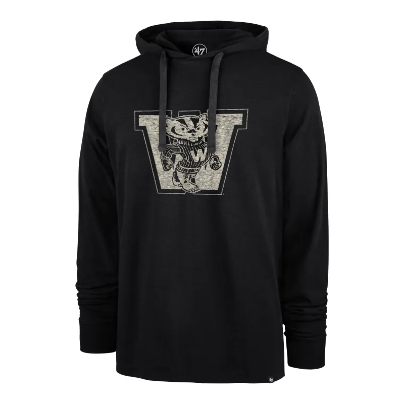 WISCONSIN BADGERS VINTAGE PREMIER '47 ASHBY PIQUE HOOD sold by 47