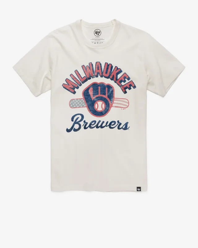 MILWAUKEE BREWERS GLORY DAZE '47 FRANKLIN TEE sold by 47