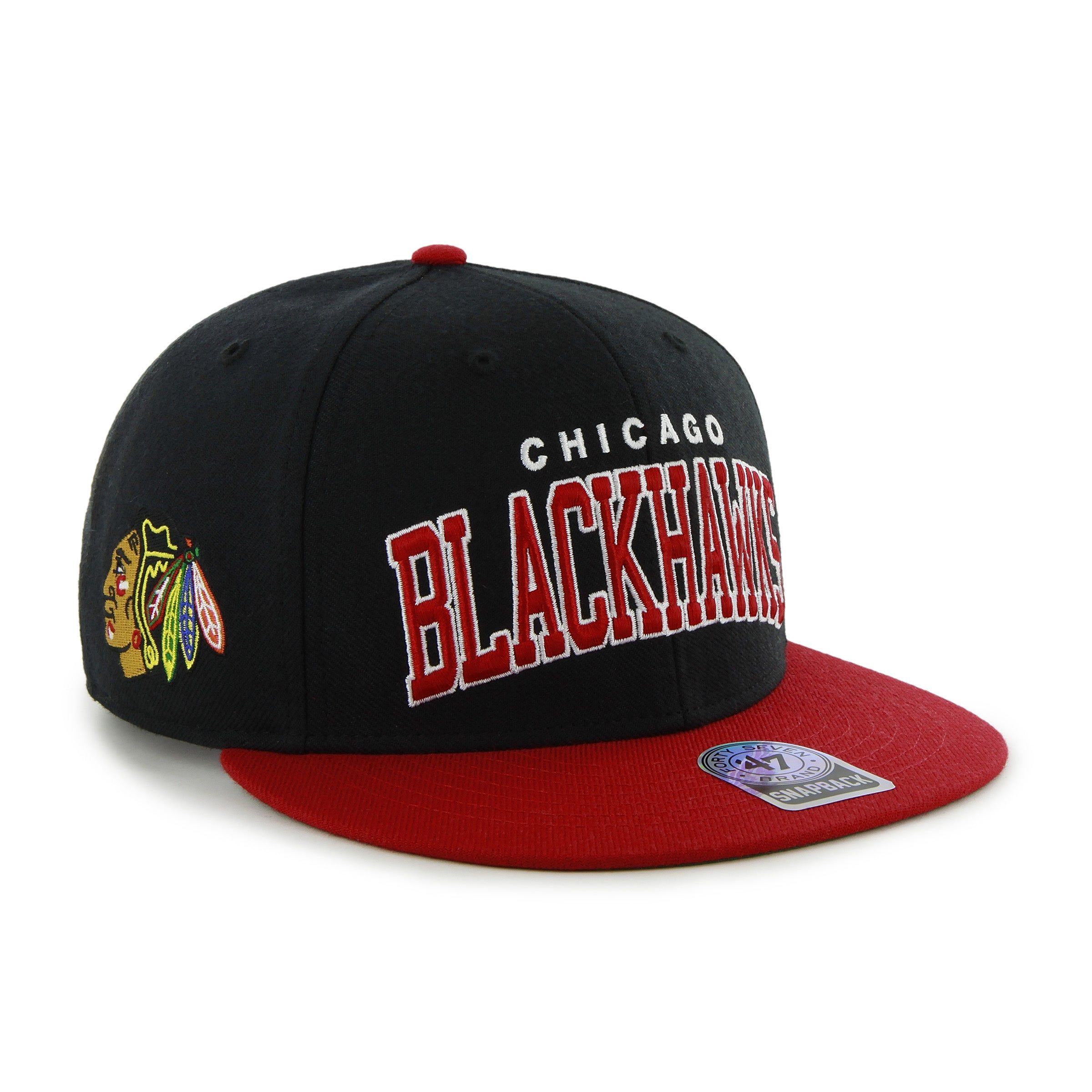 CHICAGO BLACKHAWKS BLOCKSHED '47 CAPTAIN sold by 47