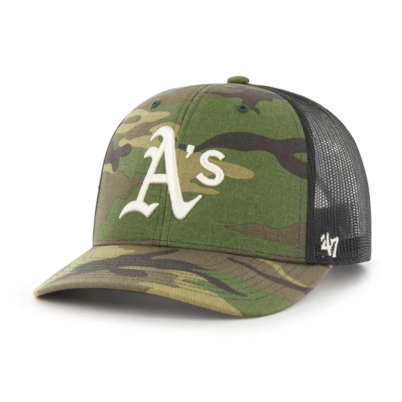 OAKLAND ATHLETICS CAMO '47 TRUCKER sold by 47