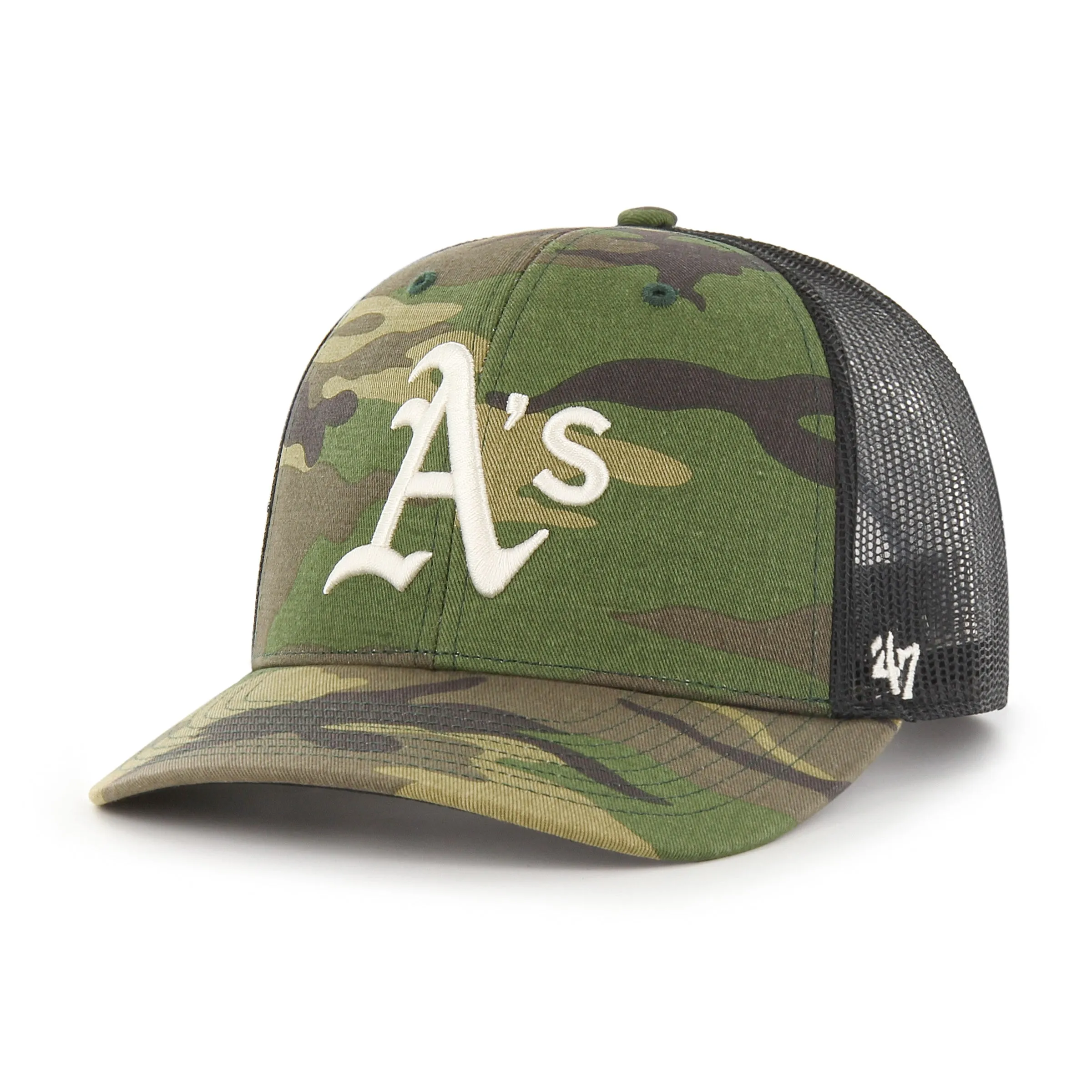 OAKLAND ATHLETICS CAMO '47 TRUCKER sold by 47