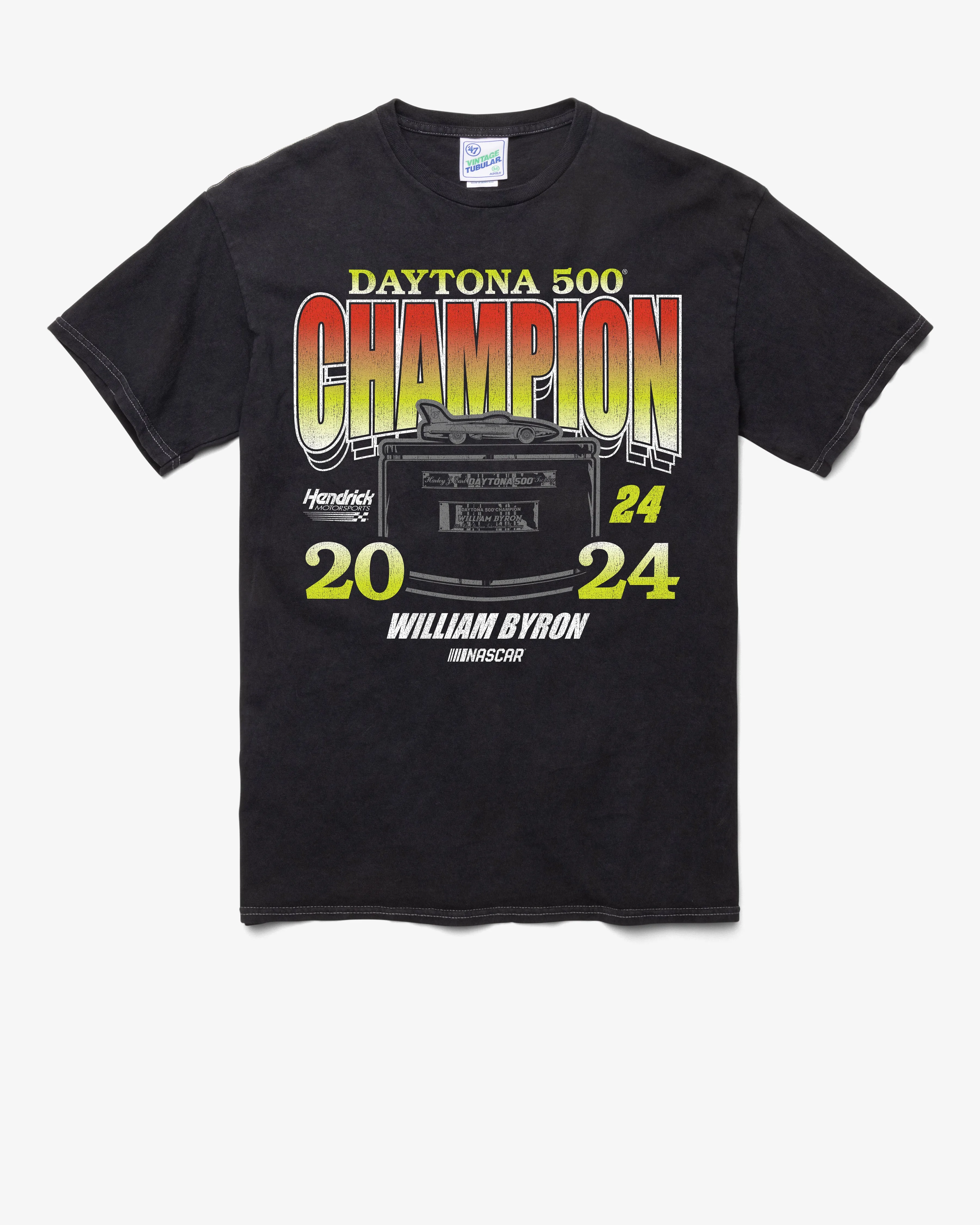 WILLIAM BYRON HENDRICK MOTORSPORTS DAYTONA 500 CHAMPION LOCKER '47 VINTAGE TUBULAR sold by 47