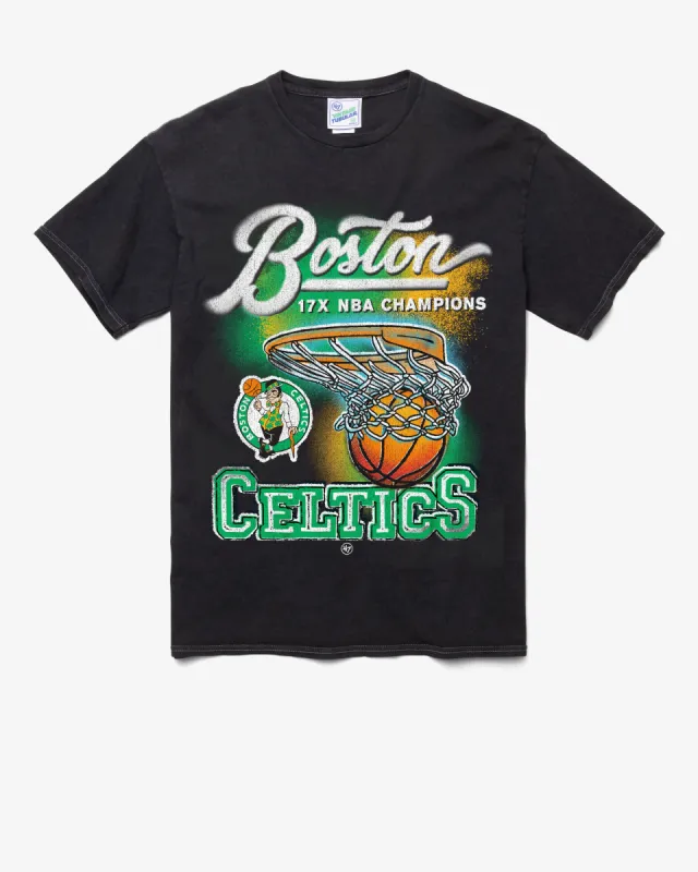 BOSTON CELTICS CHAMPIONS LOCKER VINTAGE '47 TUBULAR TEE made by 47