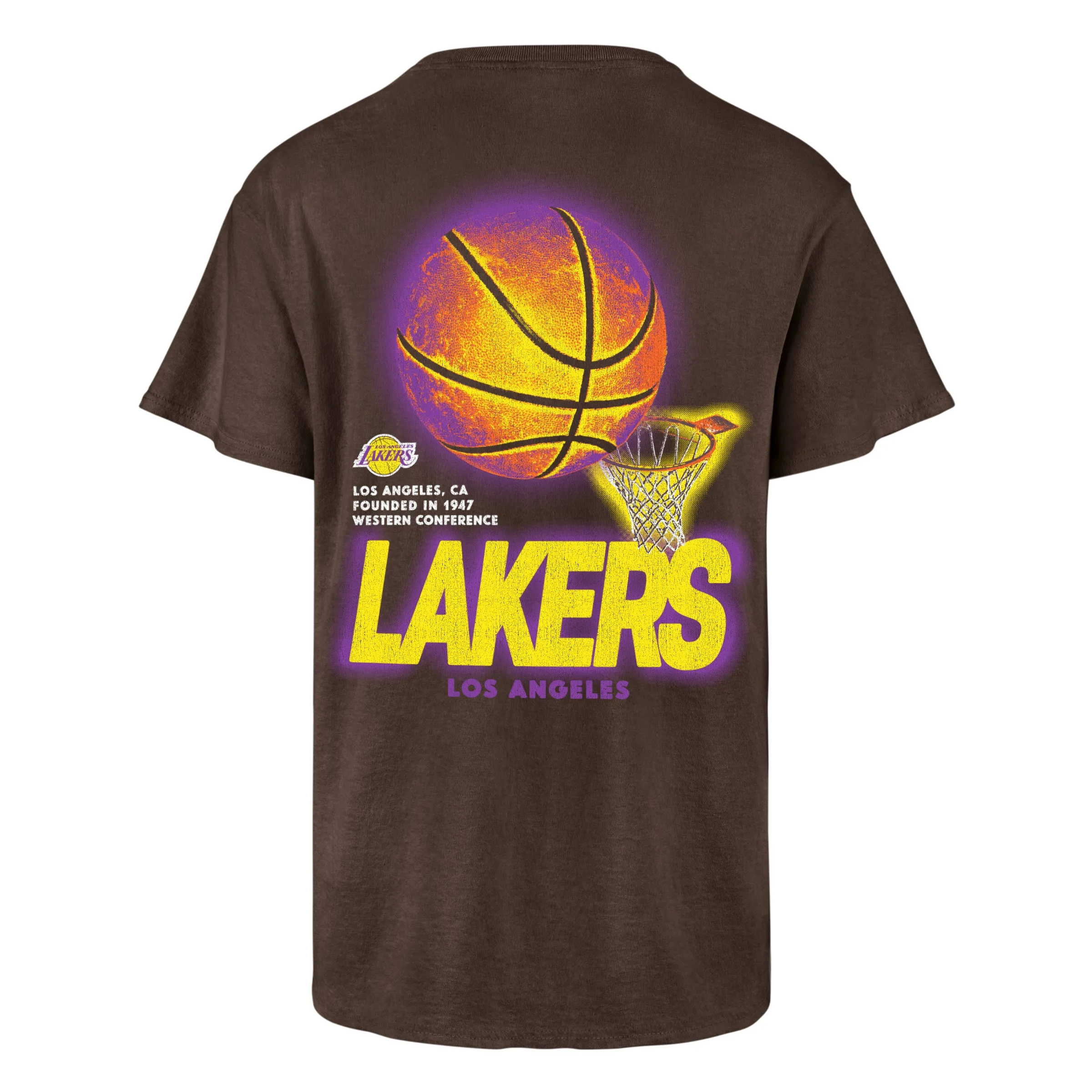 LOS ANGELES LAKERS DAGGER '47 TUBULAR TEE sold by 47 product image thumbnail 2