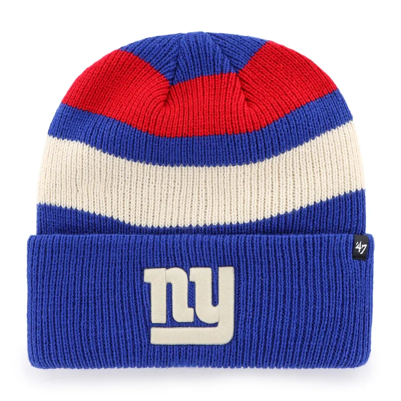 NEW YORK GIANTS CLUBHOUSE JENNINGS '47 CUFF KNIT sold by 47