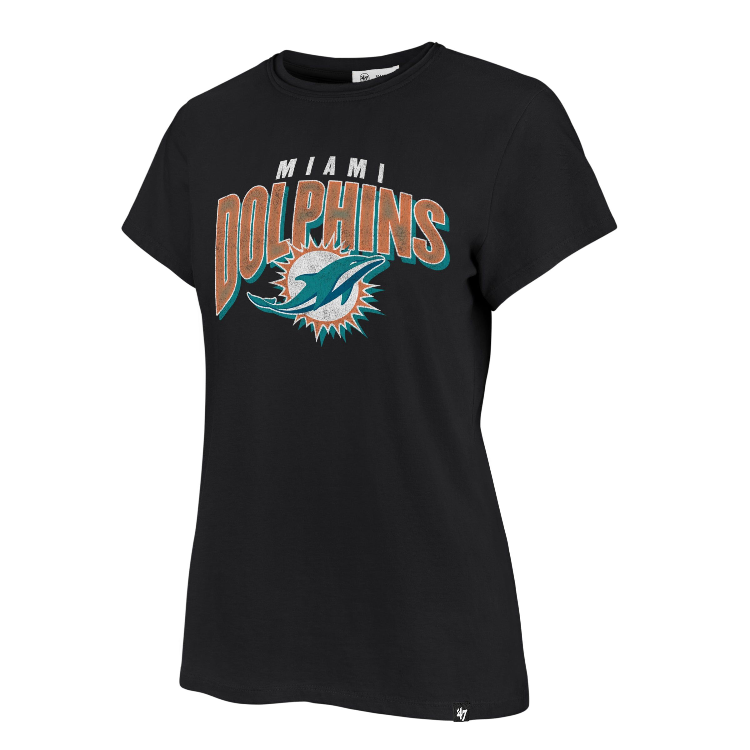 MIAMI DOLPHINS TREASURE '47 FRANKIE TEE WOMENS sold by 47