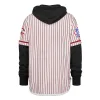 CINCINNATI REDS COOPERSTOWN PINSTRIPE DOUBLE HEADER '47 SHORTSTOP PULLOVER HOOD sold by 47