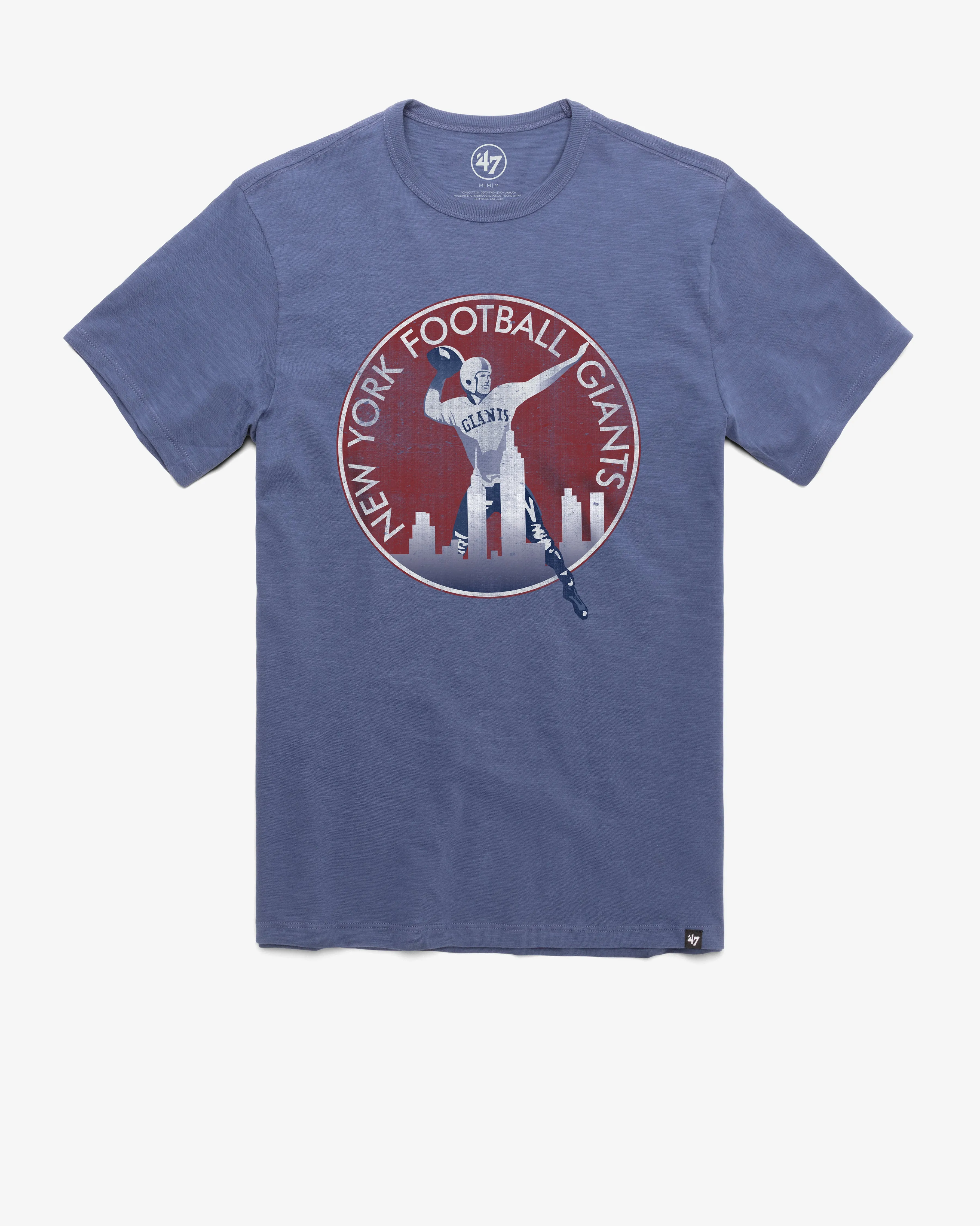 NEW YORK GIANTS HISTORIC GRIT '47 SCRUM TEE sold by 47
