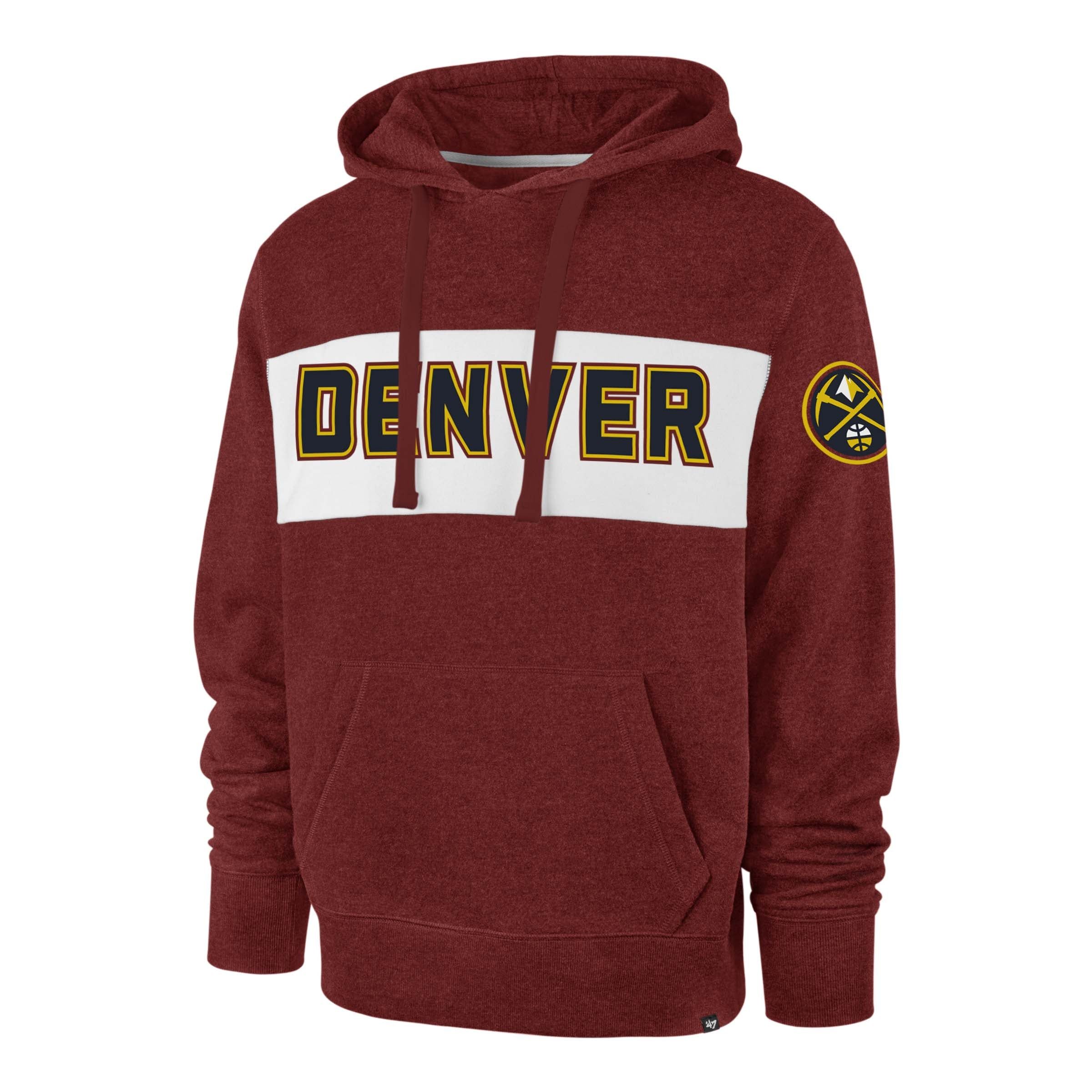 DENVER NUGGETS 23 CITY EDITION DUBS UP '47 CHEST PASS HOOD sold by 47