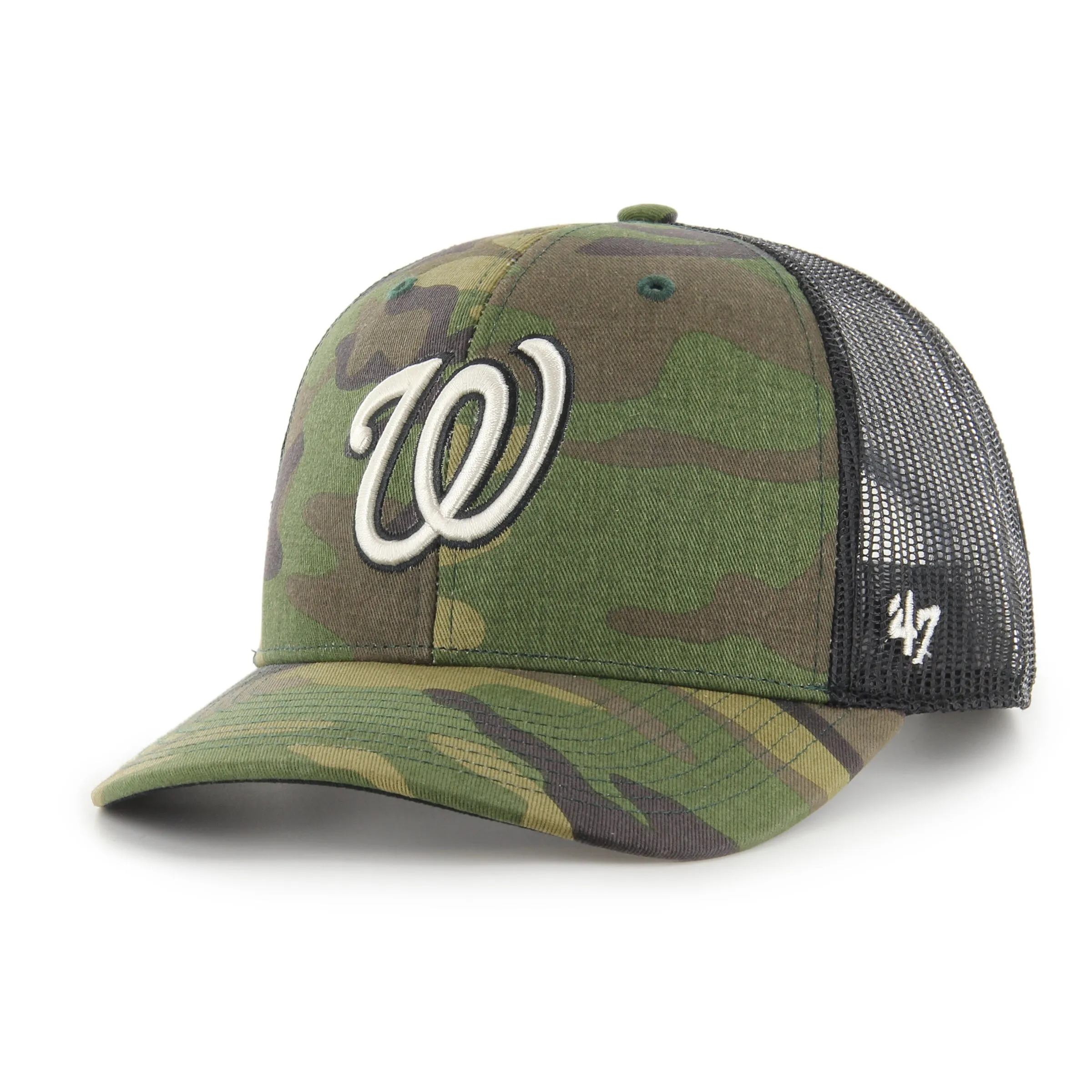 WASHINGTON NATIONALS CAMO '47 TRUCKER sold by 47