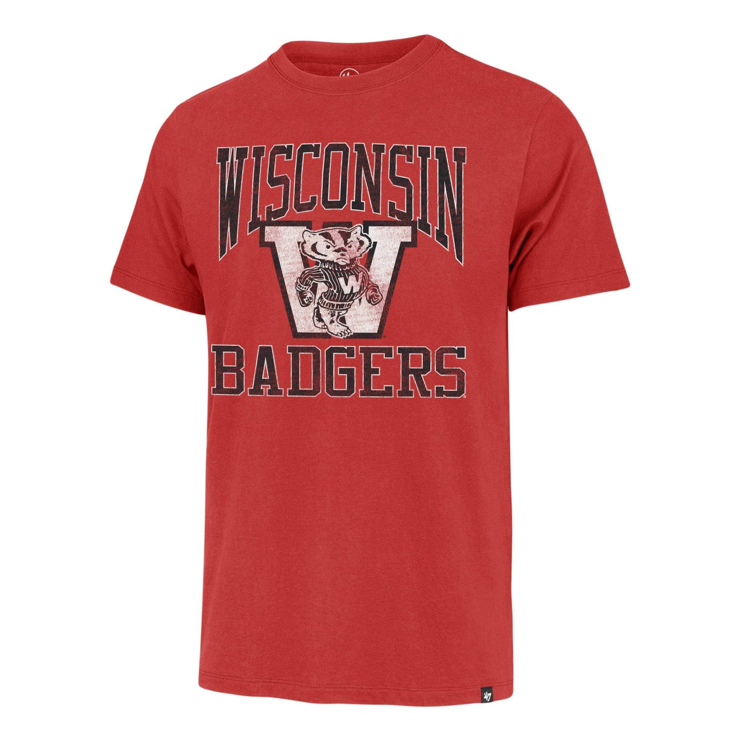 WISCONSIN BADGERS VINTAGE BIG UPS '47 FRANKLIN TEE sold by 47