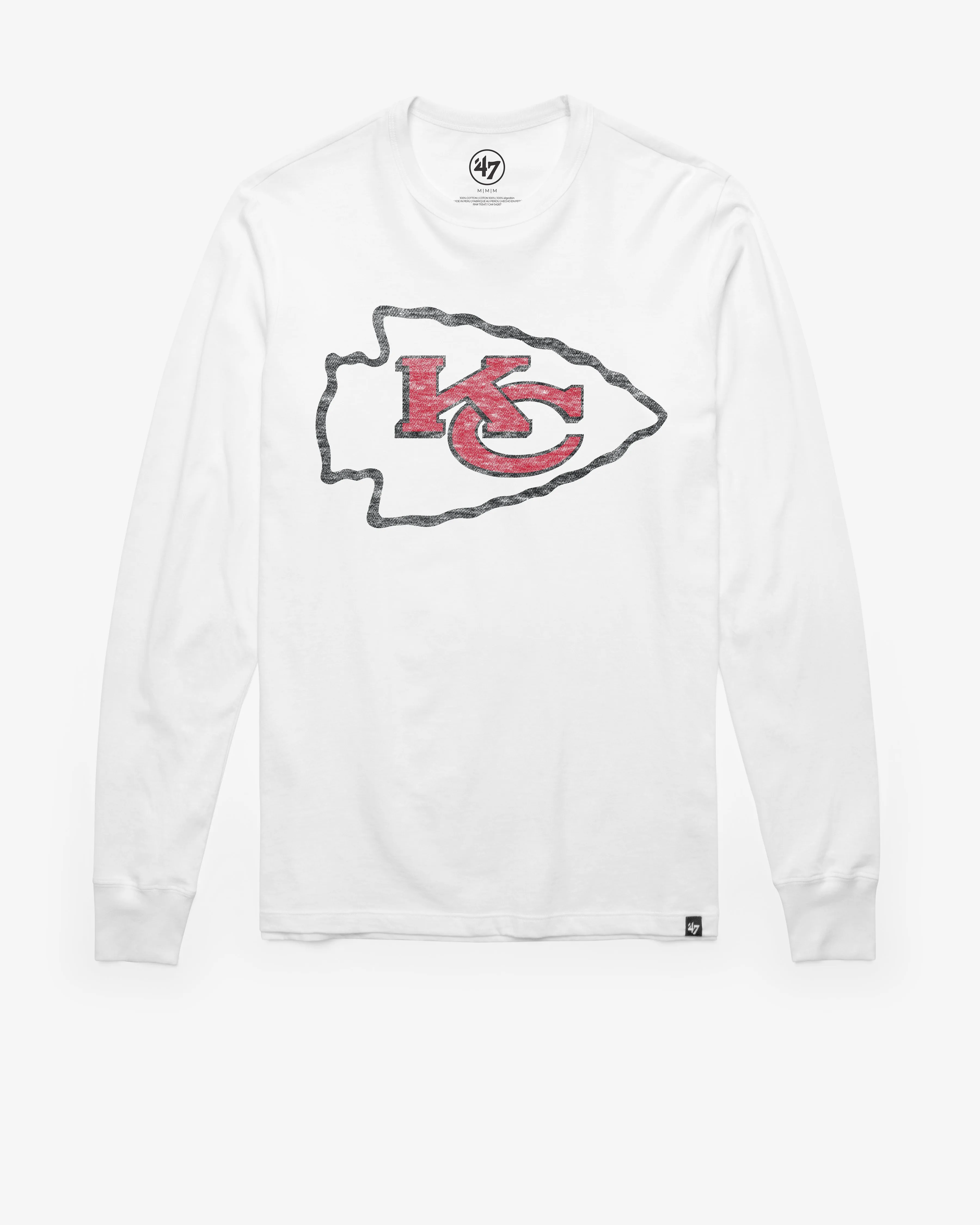 KANSAS CITY CHIEFS PREMIER '47 FRANKLIN LONG SLEEVE TEE sold by 47
