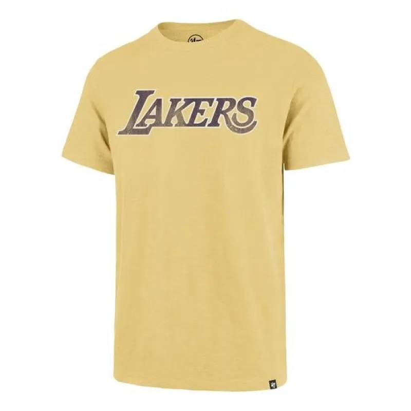 LOS ANGELES LAKERS GRIT WORDMARK '47 SCRUM TEE sold by 47
