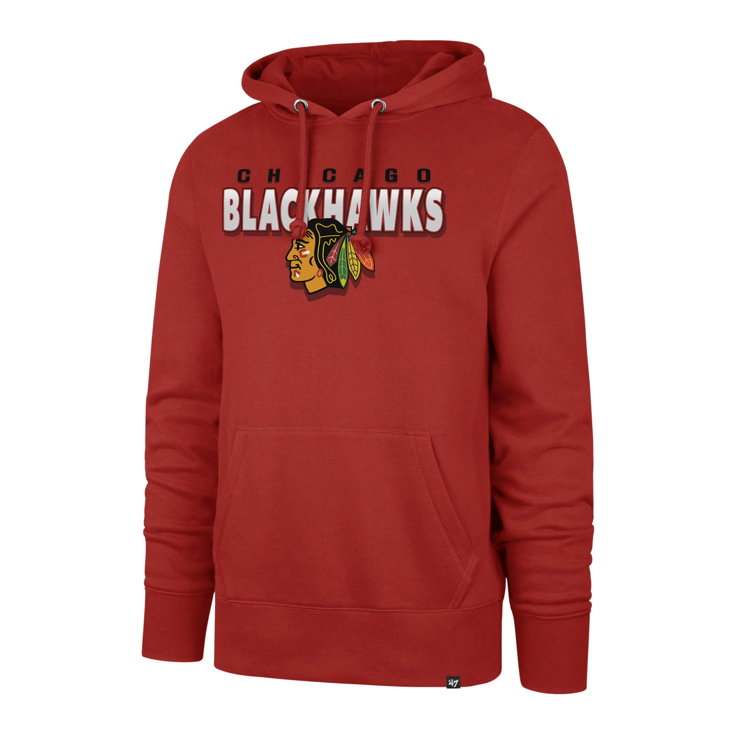 CHICAGO BLACKHAWKS HALF DROP '47 HEADLINE HOOD sold by 47