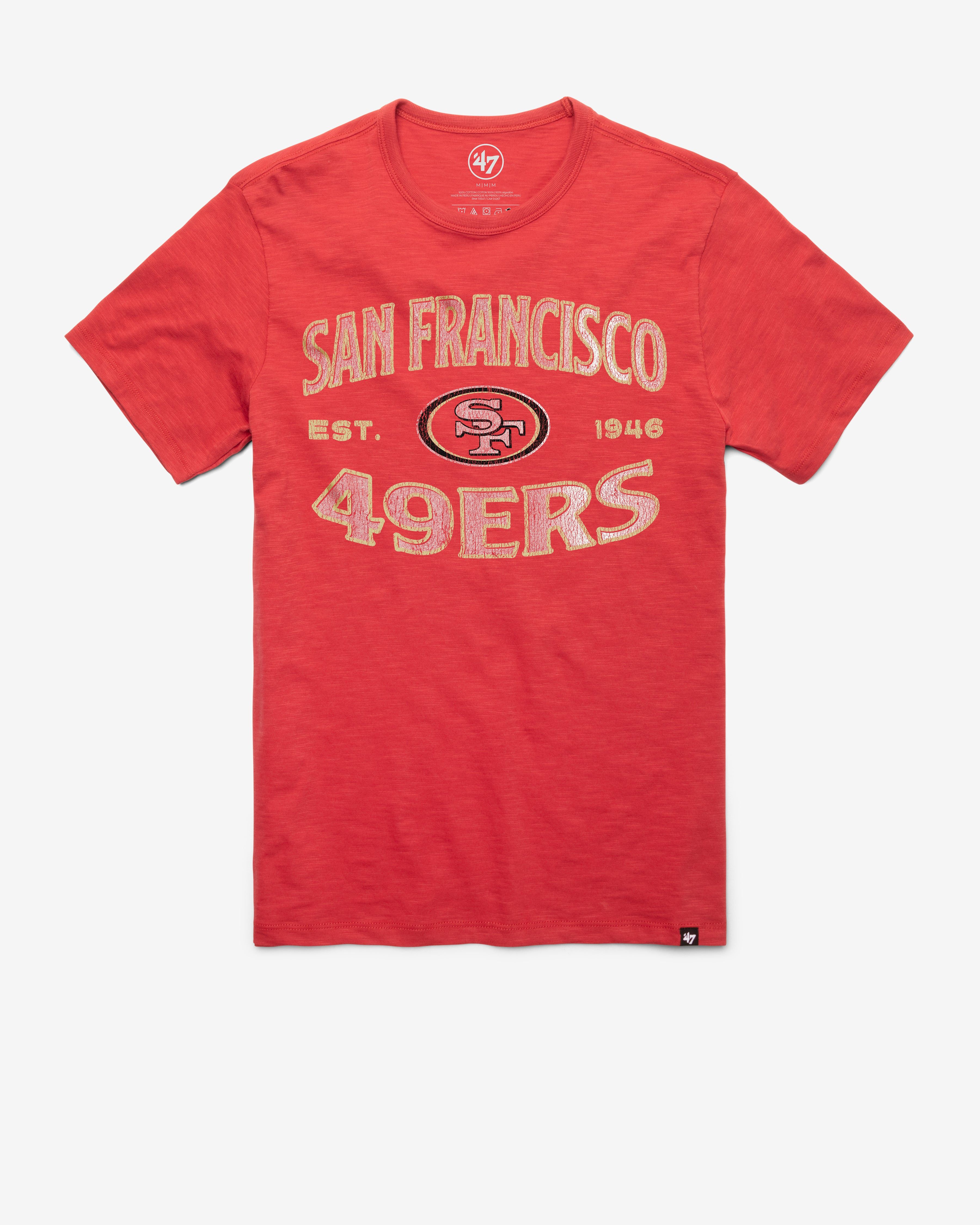 SAN FRANCISCO 49ERS OFFSETTER '47 SCRUM TEE sold by 47
