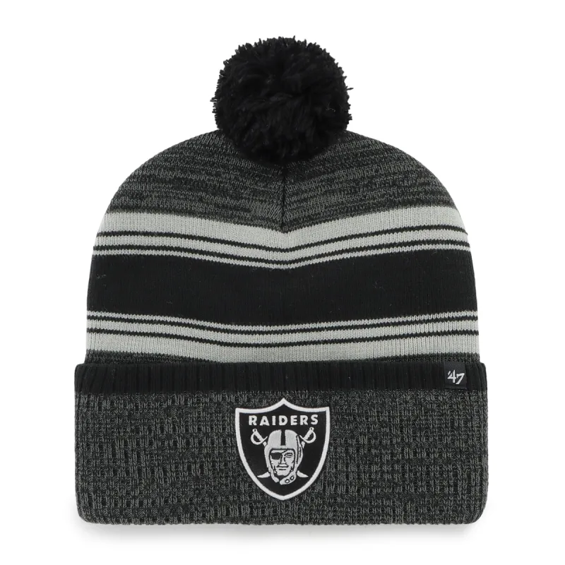 LAS VEGAS RAIDERS FADEOUT '47 CUFF KNIT made by 47