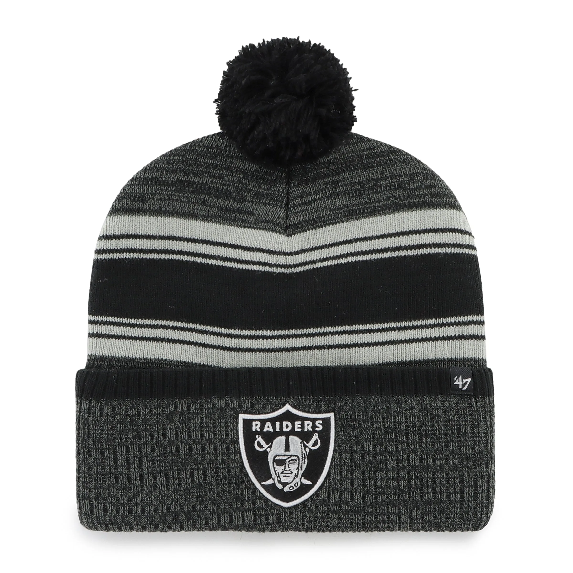 LAS VEGAS RAIDERS FADEOUT '47 CUFF KNIT sold by 47