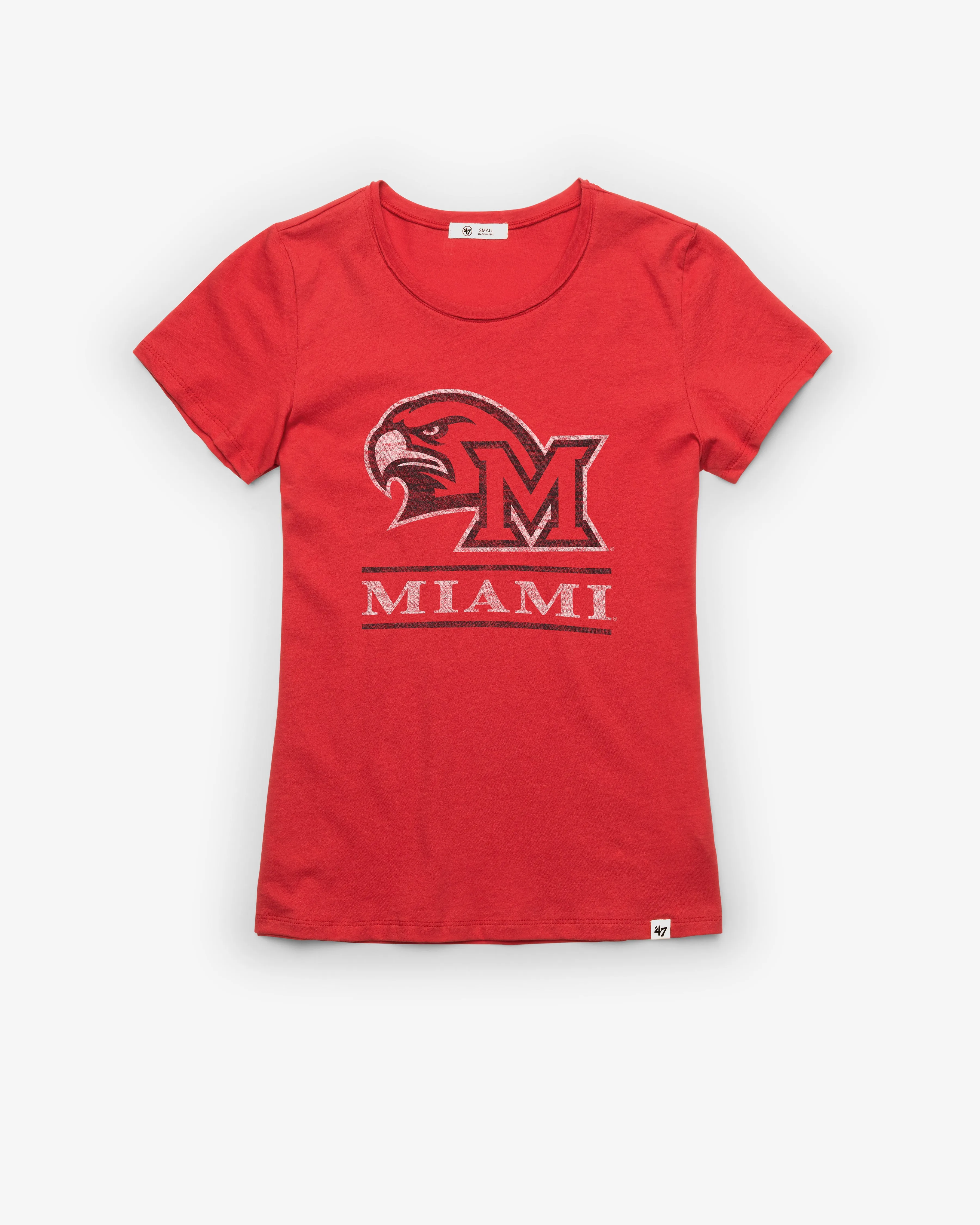 MIAMI REDHAWKS FINELINE '47 FRANKIE TEE WOMEN sold by 47