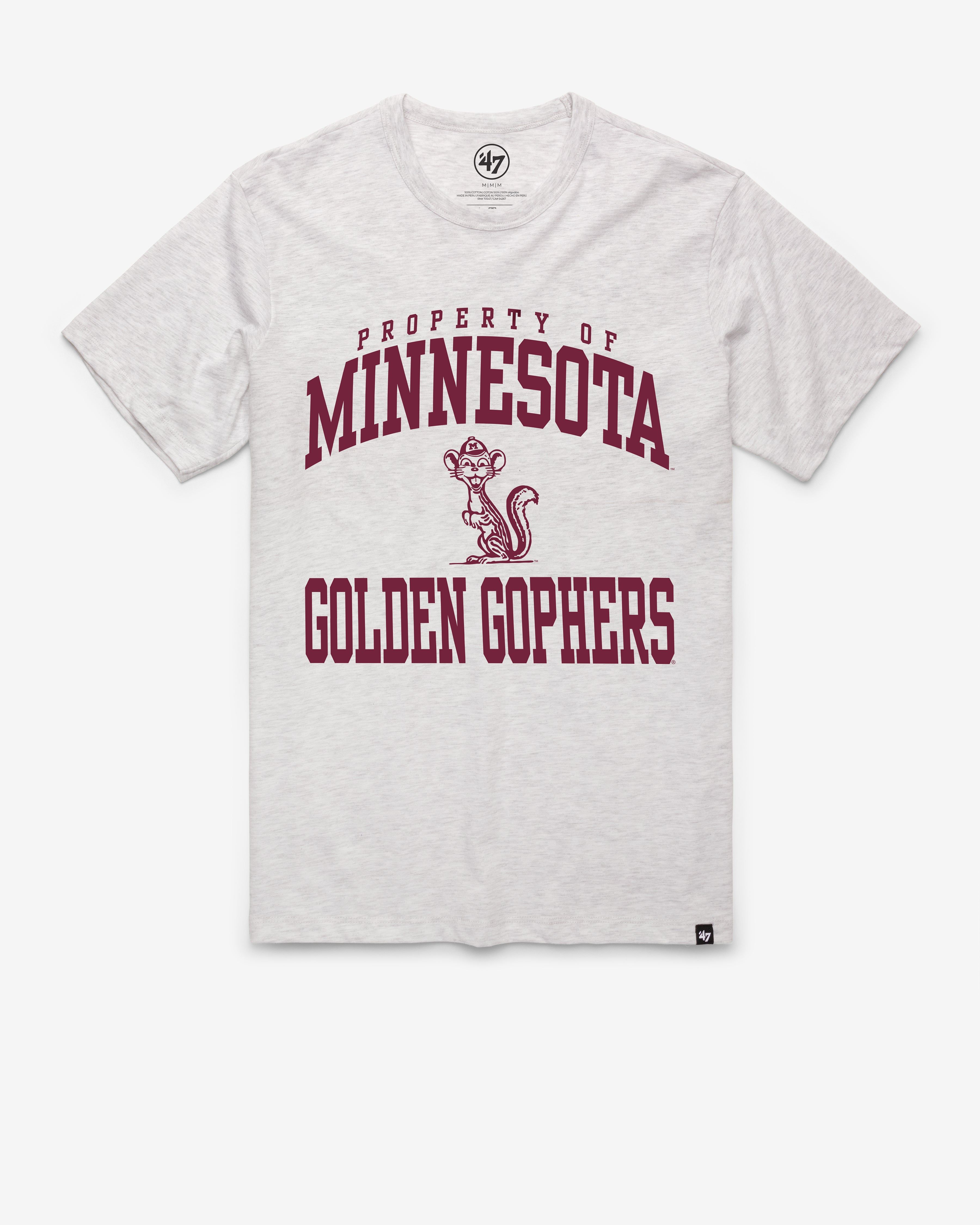 MINNESOTA GOLDEN GOPHERS VINTAGE PROPERTY OF ARCH '47 FRANKLIN TEE sold by 47