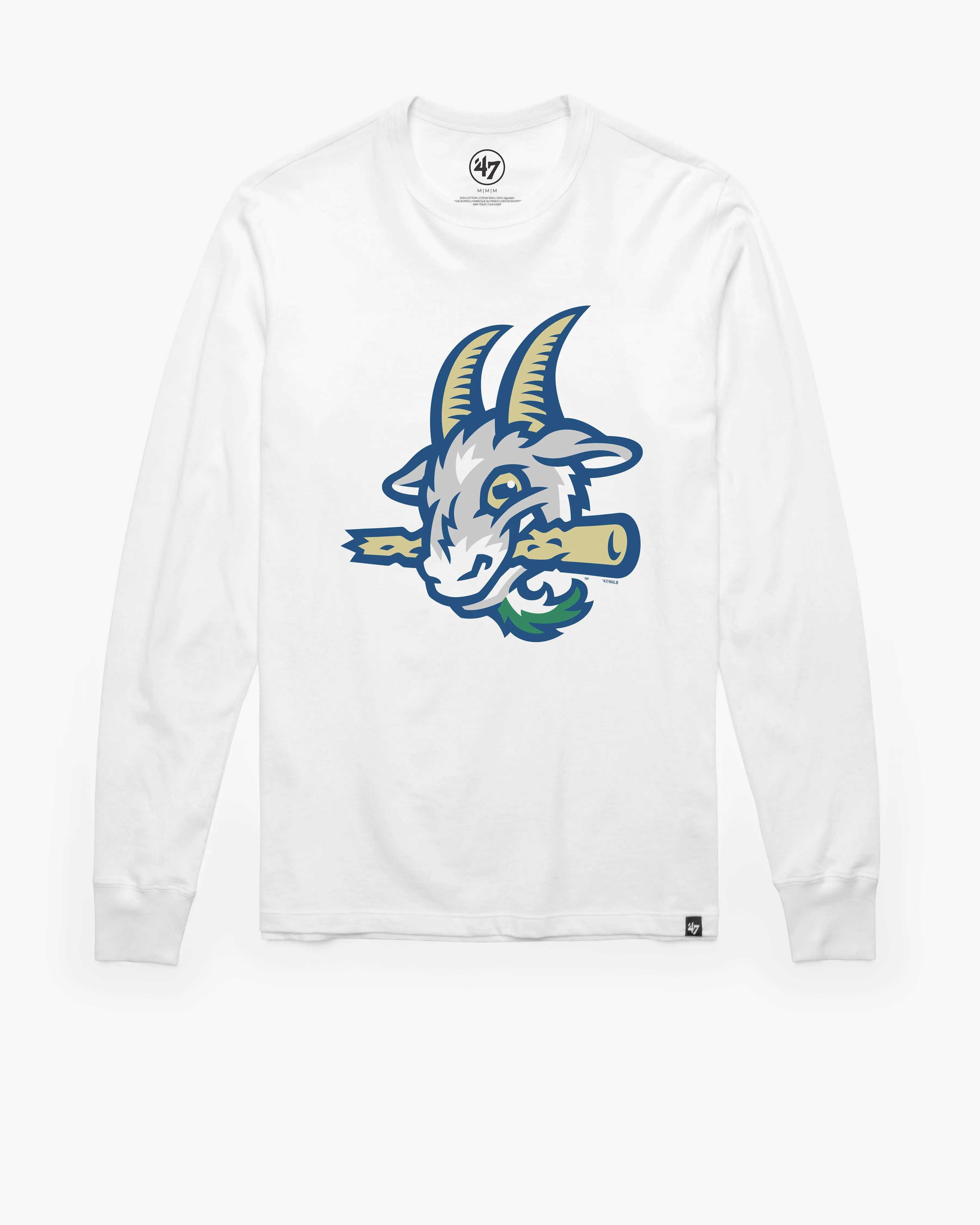 HARTFORD YARD GOATS PREMIER '47 FRANKLIN LONG SLEEVE TEE sold by 47