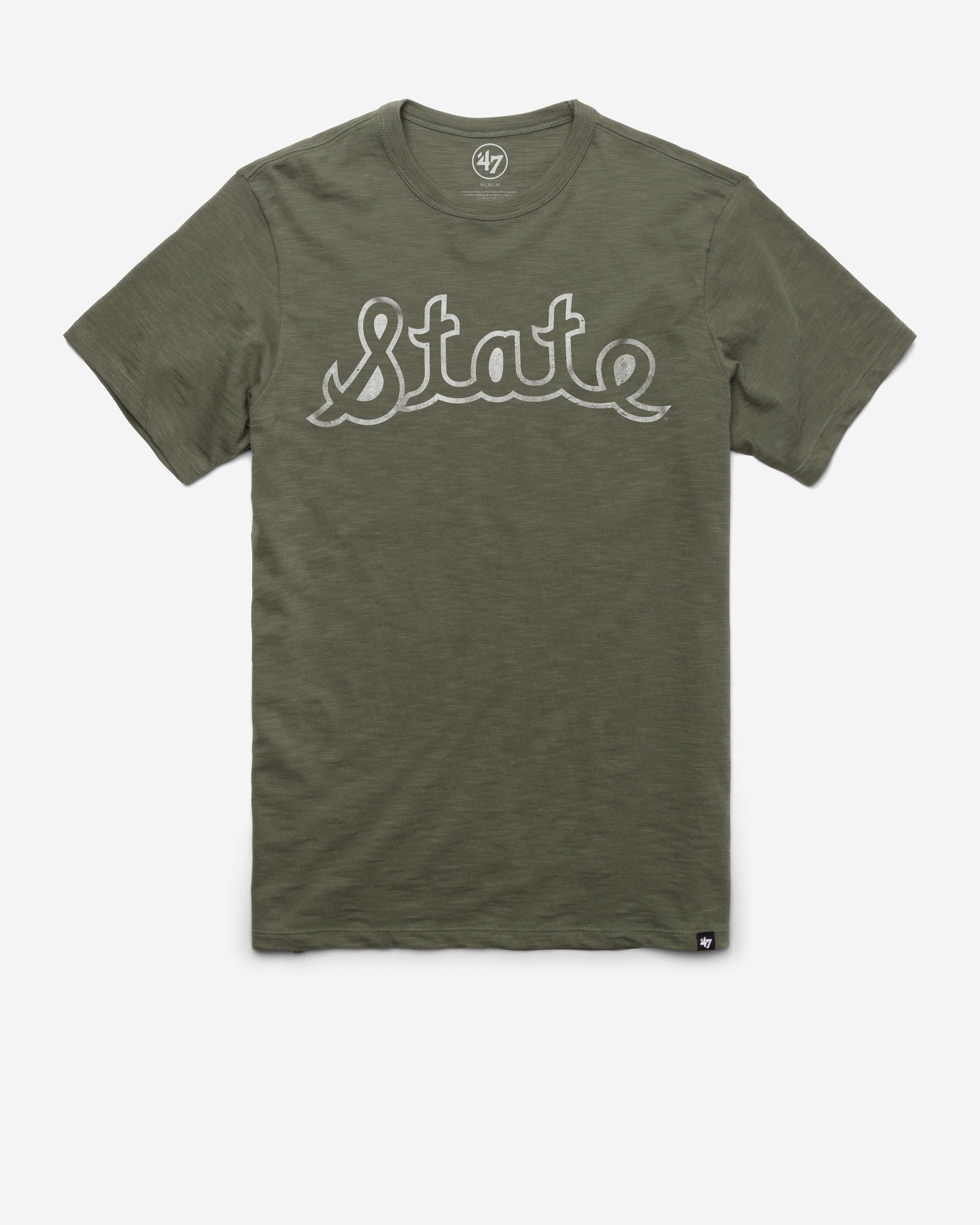 MICHIGAN STATE SPARTANS VINTAGE GRIT '47 SCRUM TEE sold by 47