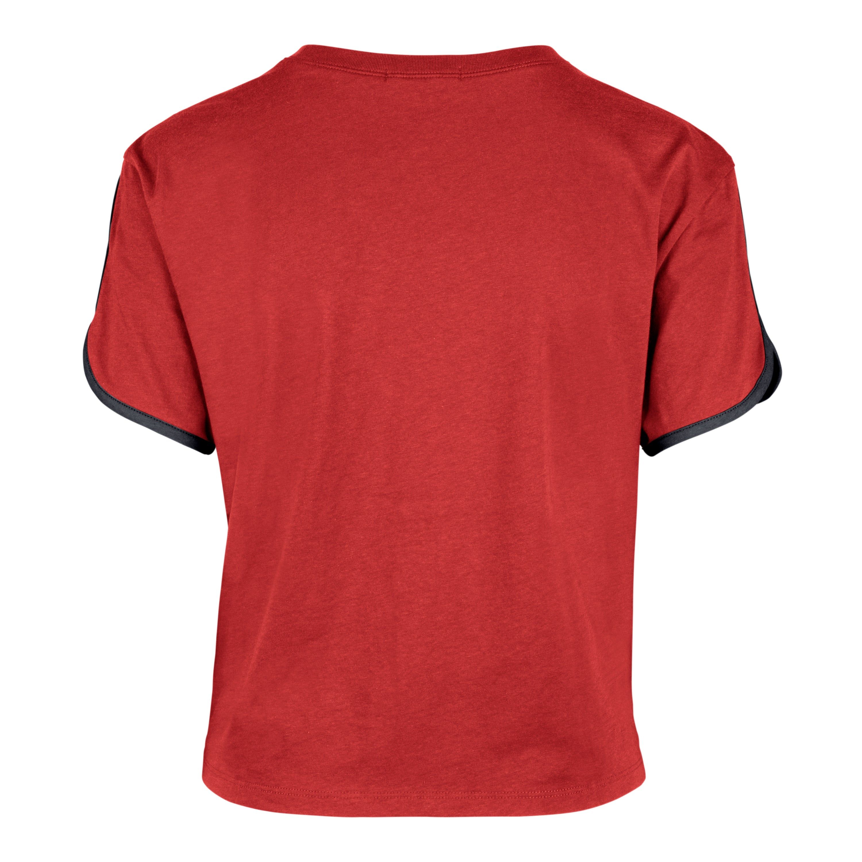 ST. LOUIS CARDINALS PREMIER WORDMARK '47 DOLPHIN HEM CROP WOMENS sold by 47 product image thumbnail 2