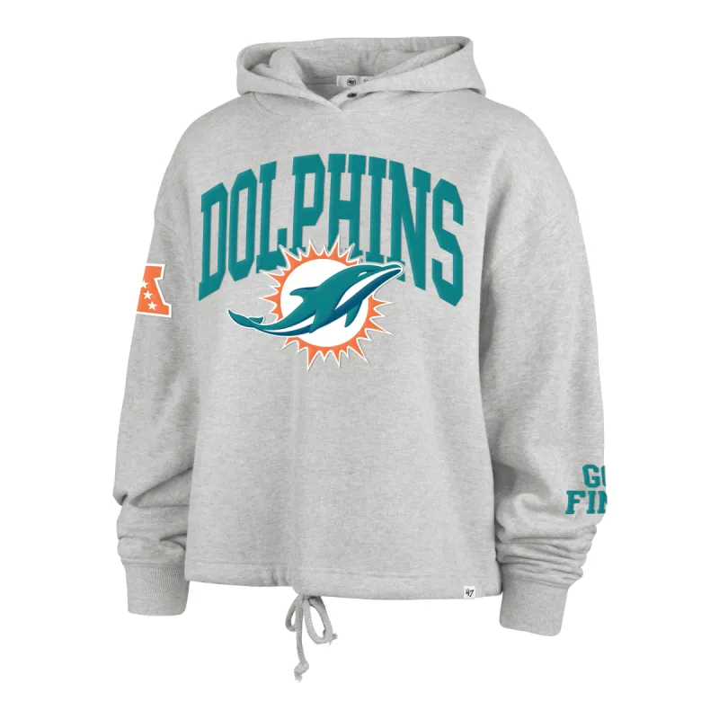 MIAMI DOLPHINS HIGH HOPES '47 VENICE HOOD WOMENS made by 47