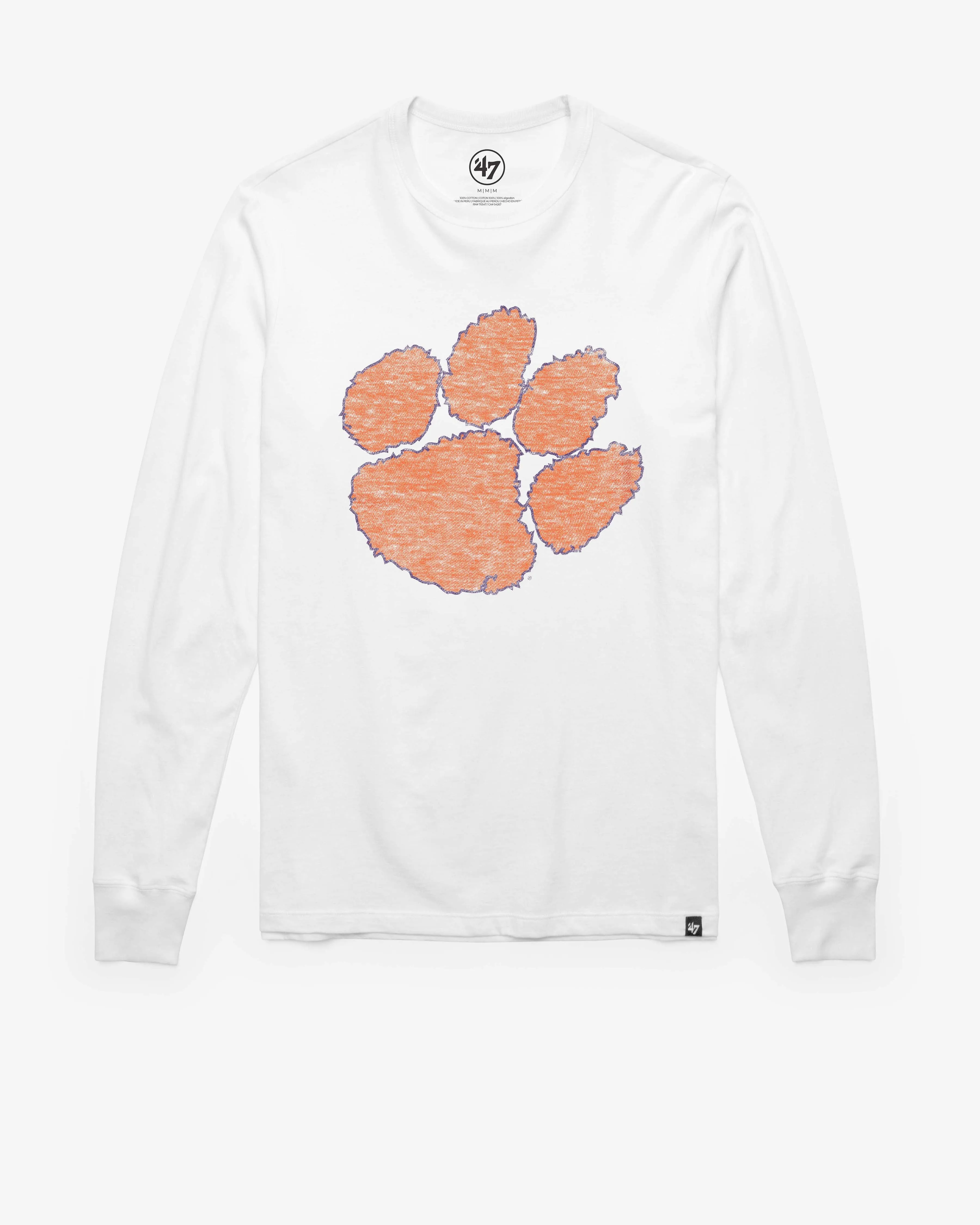 CLEMSON TIGERS PREMIER '47 FRANKLIN LONG SLEEVE TEE sold by 47