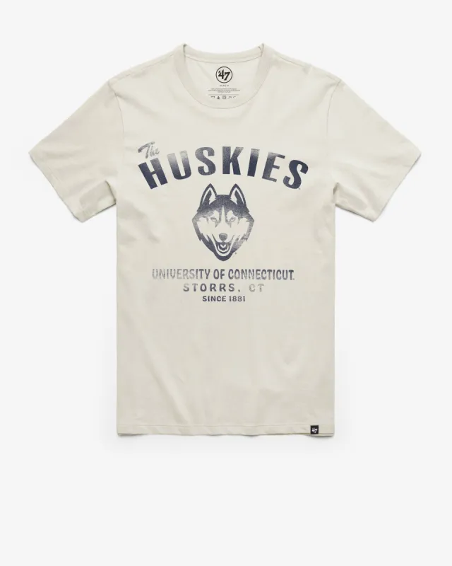 CONNECTICUT HUSKIES UCONN WIDE OPEN '47 FRANKLIN TEE sold by 47