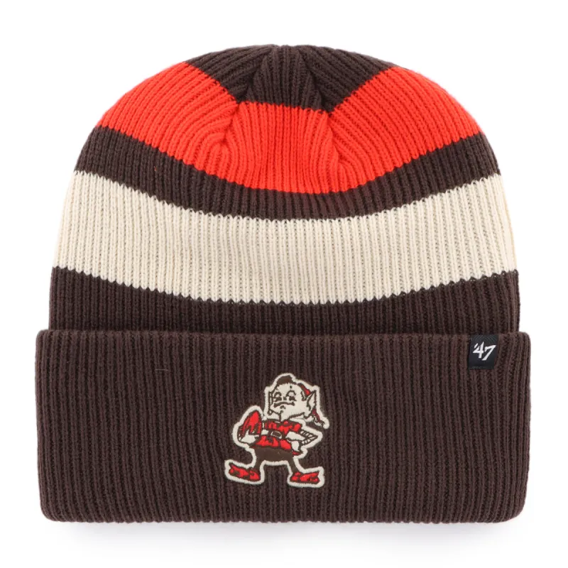 CLEVELAND BROWNS HISTORIC CLUBHOUSE JENNINGS '47 CUFF KNIT sold by 47