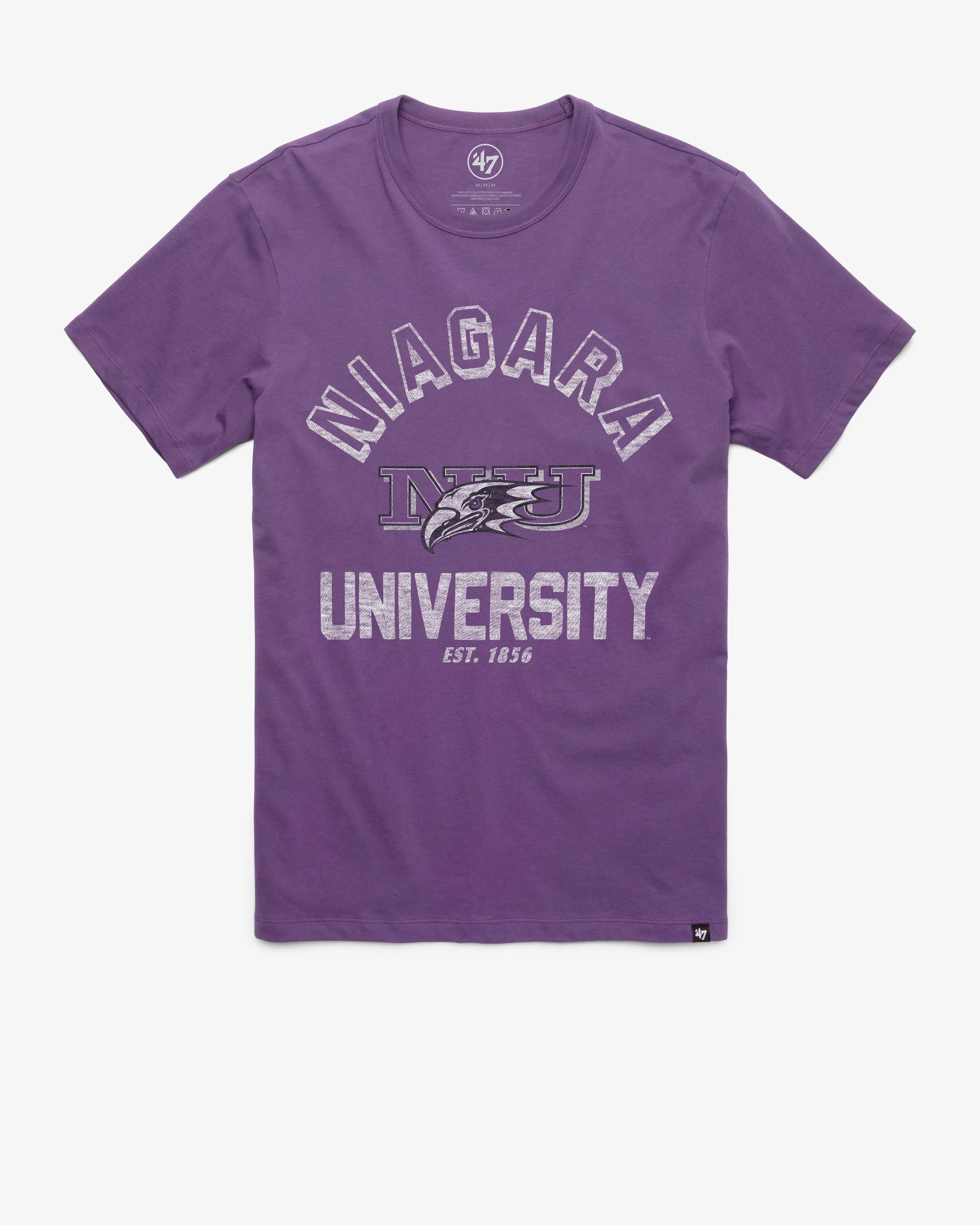NIAGARA PURPLE EAGLES RETROGRADE '47 FRANKLIN TEE sold by 47