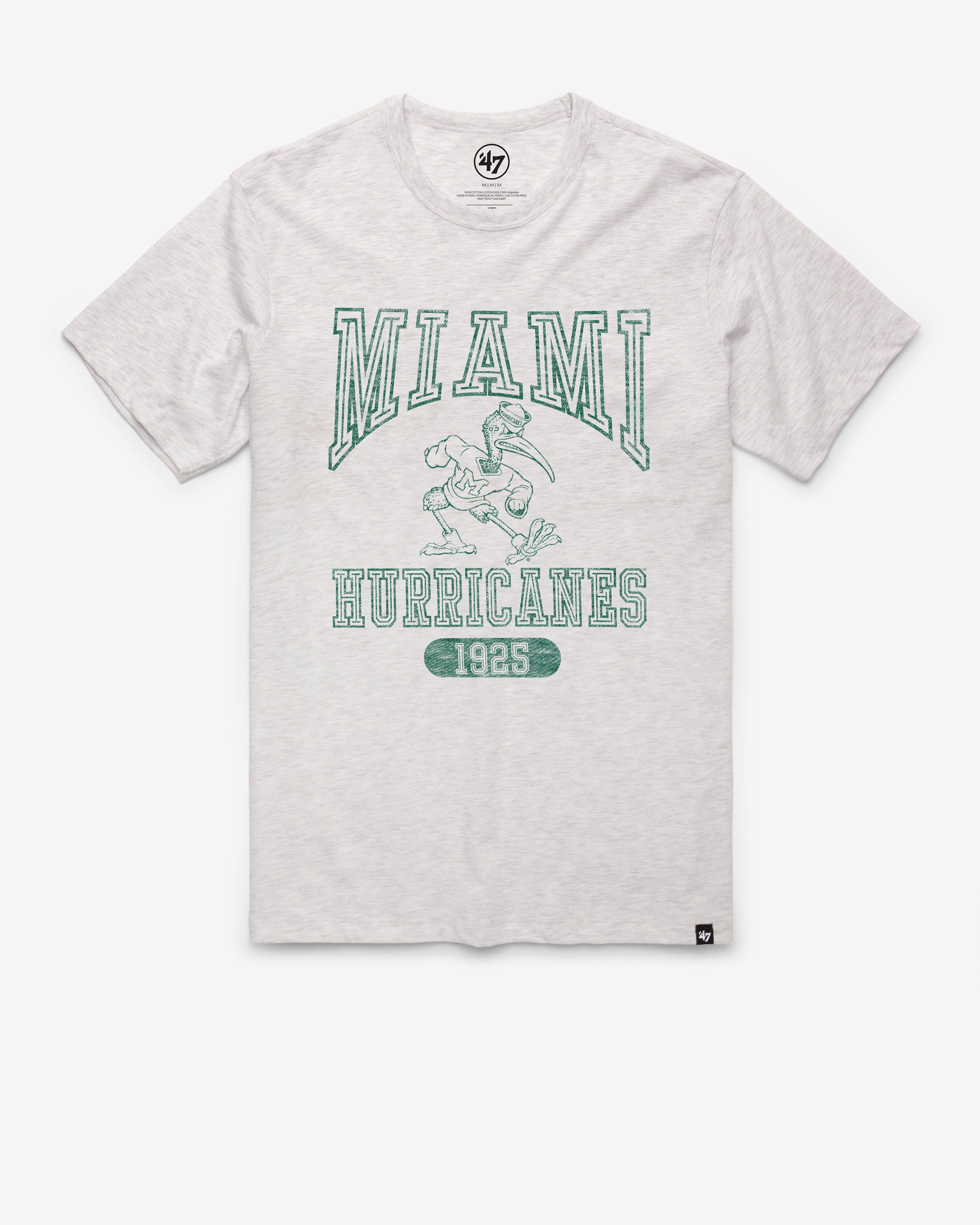 MIAMI HURRICANES VINTAGE LINE PRESS '47 FRANKLIN TEE sold by 47