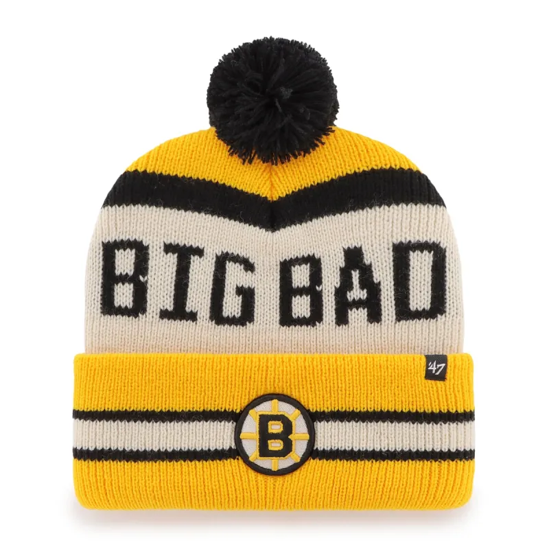 BOSTON BRUINS 100TH ANNIVERSARY BIG BAD BRUINS '47 CUFF KNIT sold by 47