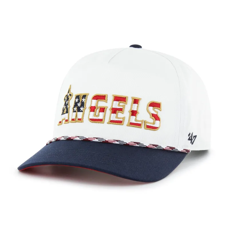 LOS ANGELES ANGELS FLAG SCRIPT '47 HITCH sold by 47