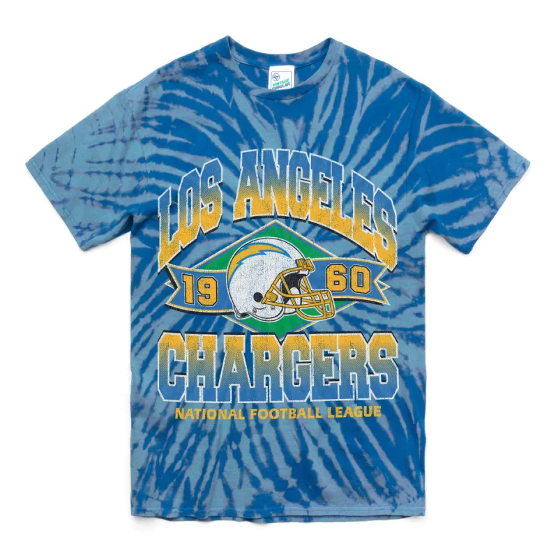 LOS ANGELES CHARGERS BRICKHOUSE VINTAGE TUBULAR TEE sold by 47