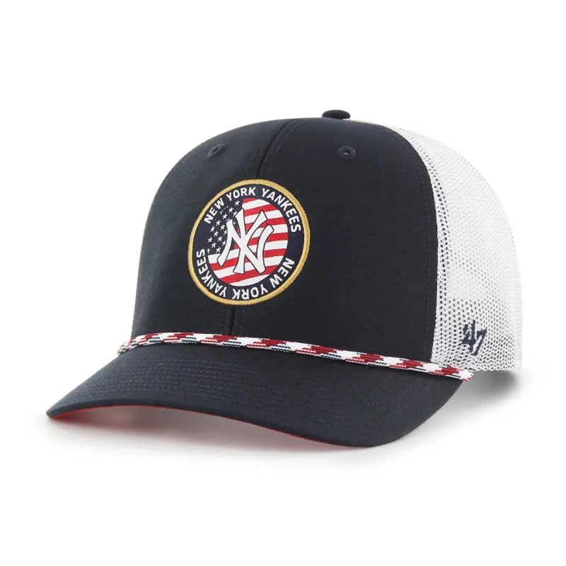 NEW YORK YANKEES PATCH '47 TRUCKER sold by 47