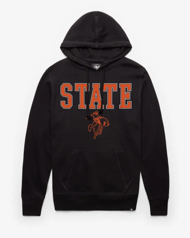 OKLAHOMA STATE COWBOYS VINTAGE STRAIGHT BLOCK '47 HEADLINE HOOD sold by 47