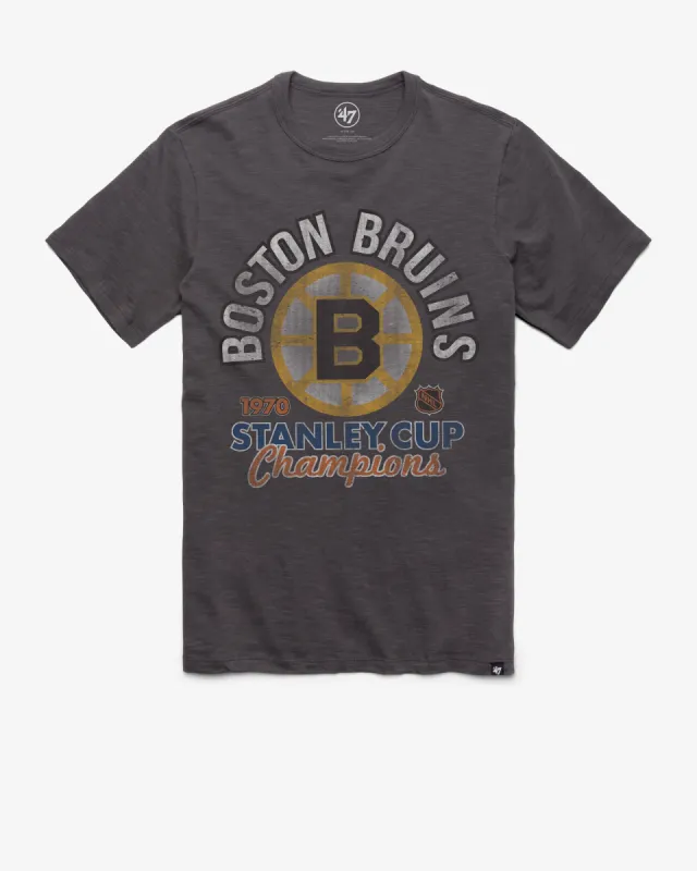 BOSTON BRUINS VINTAGE STANLEY CUP '47 SCRUM TEE sold by 47