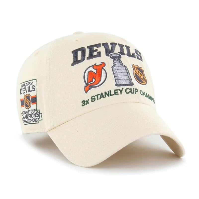 NEW JERSEY DEVILS VINTAGE STANLEY CUP CONQUEROR '47 CLEAN UP sold by 47