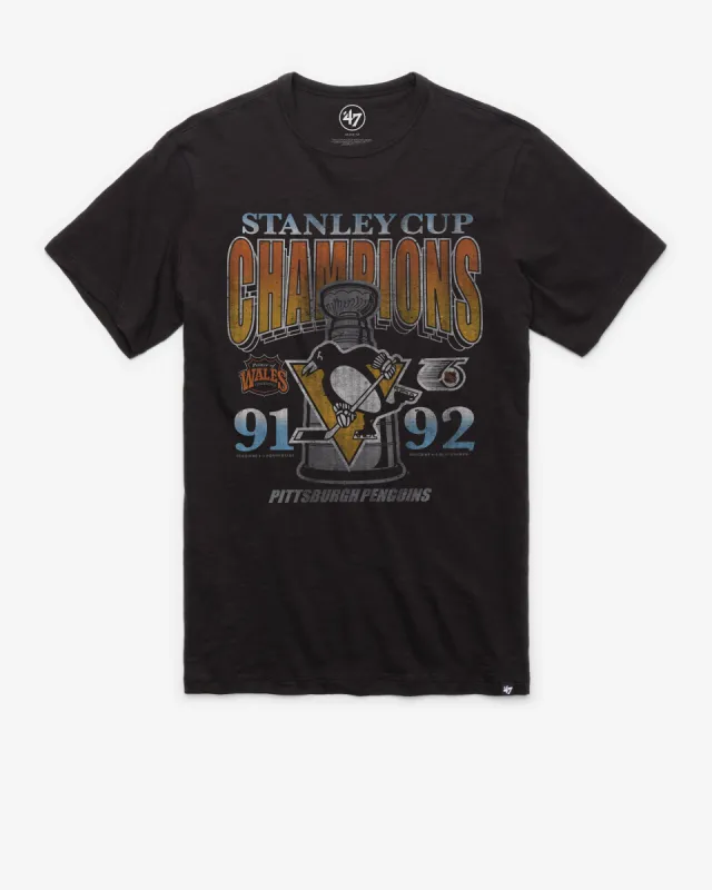 PITTSBURGH PENGUINS VINTAGE STANLEY CUP '47 SCRUM TEE sold by 47