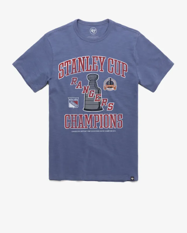 NEW YORK RANGERS VINTAGE STANLEY CUP '47 SCRUM TEE sold by 47