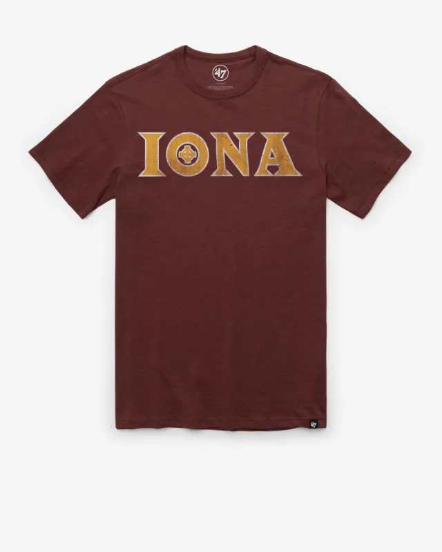 IONA COLLEGE GAELS GRIT WORDMARK '47 SCRUM TEE sold by 47