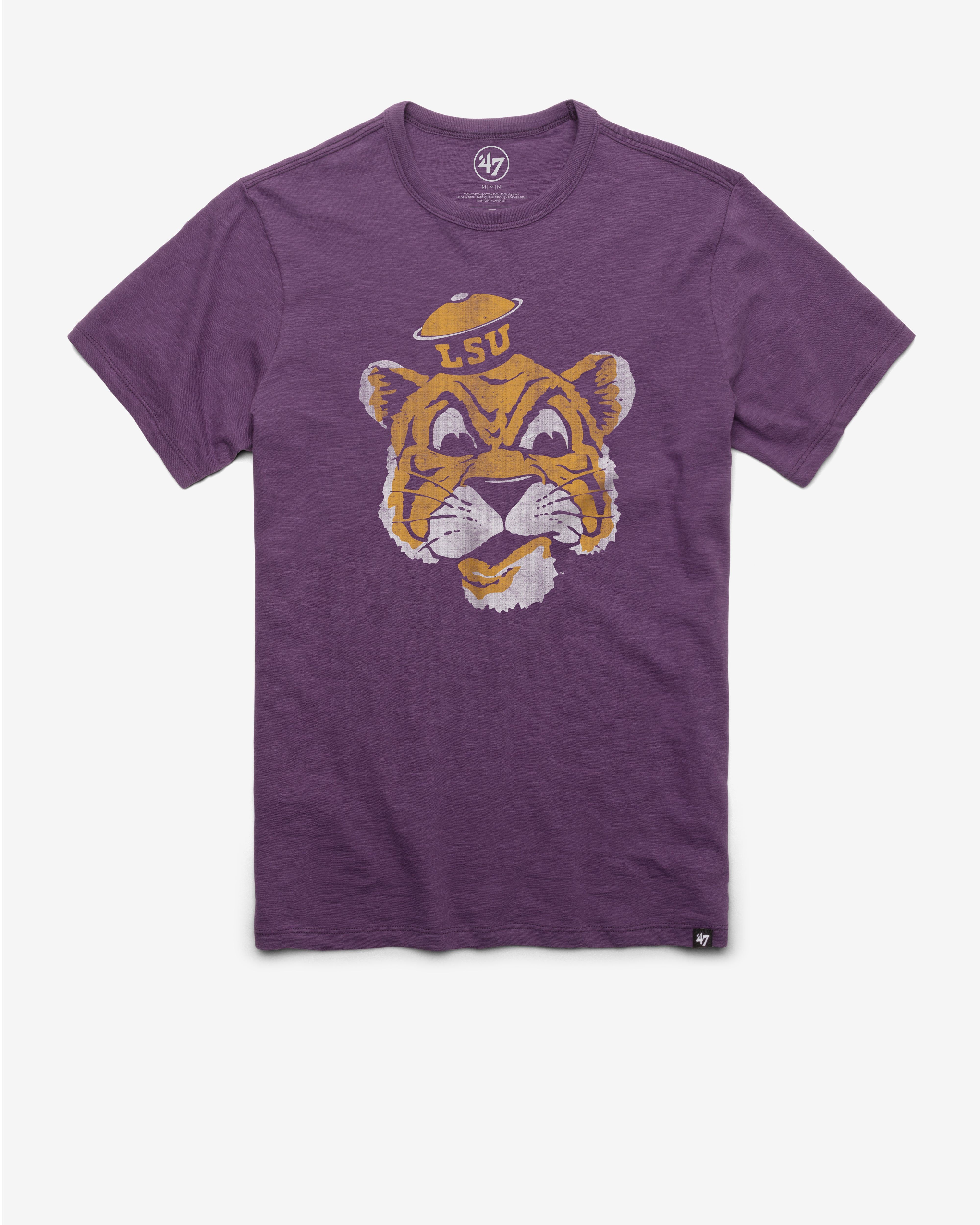 LOUISIANA STATE TIGERS LSU VINTAGE GRIT '47 SCRUM TEE sold by 47