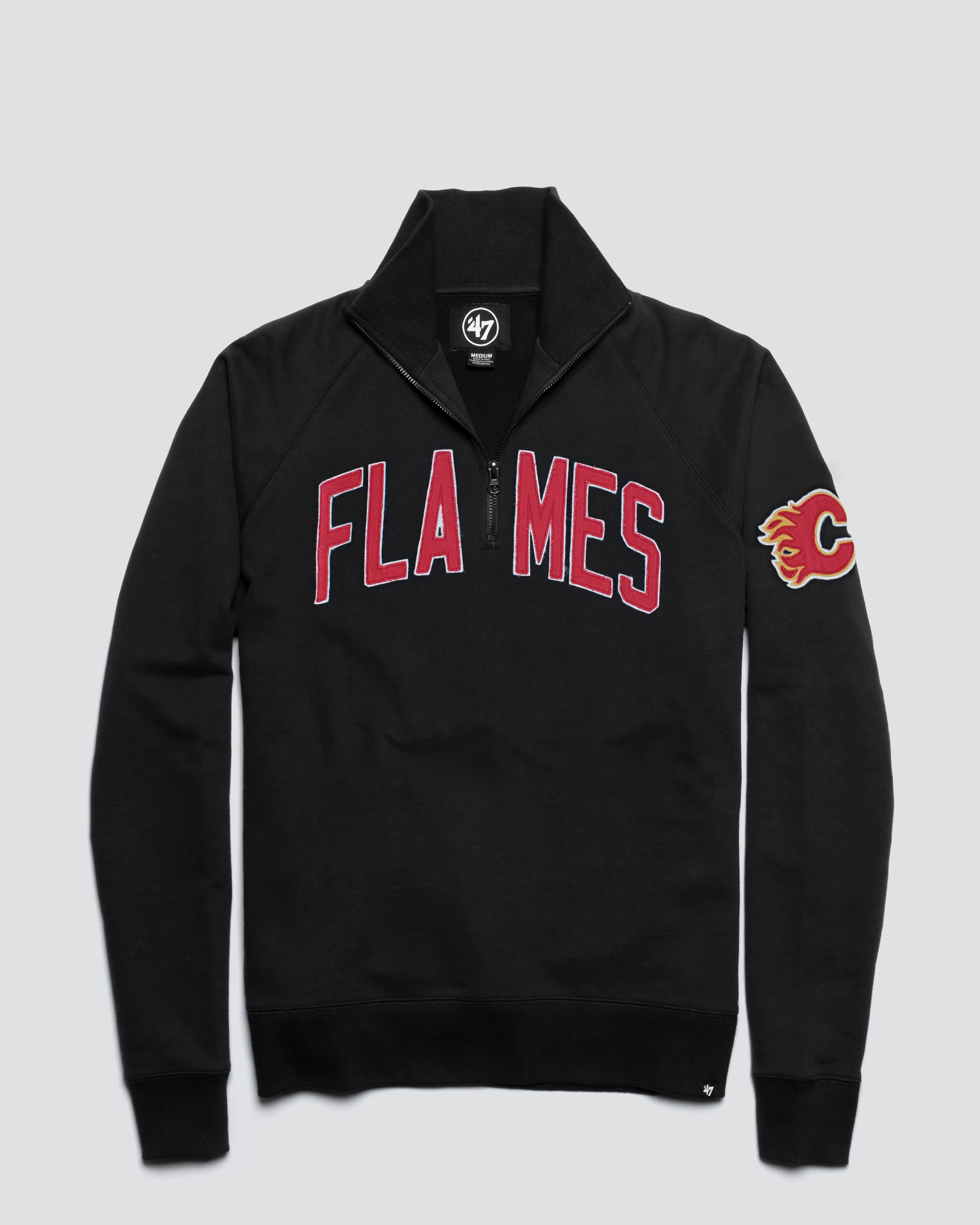 CALGARY FLAMES BANKS '47 HARRIS SCRIMMAGE 1/4 ZIP sold by 47